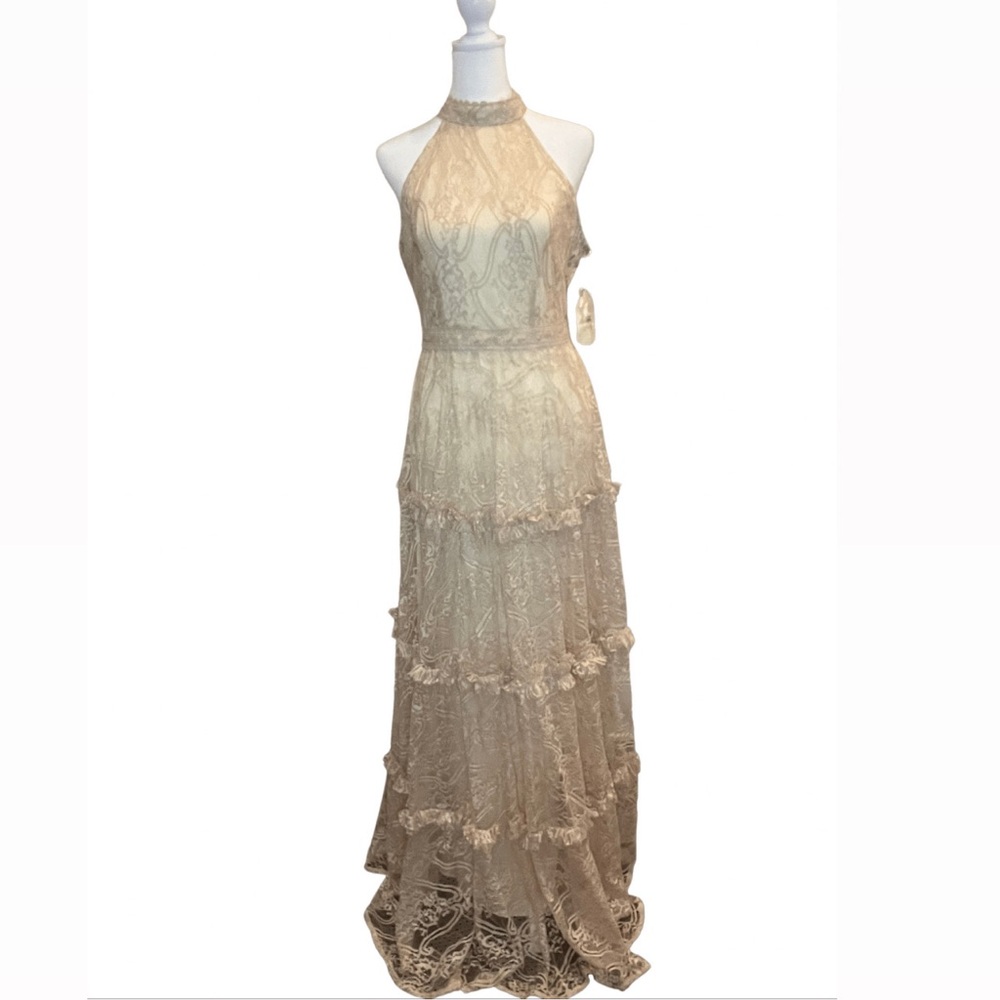 Altar’d state lace maxi dress